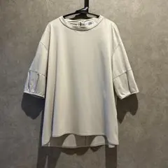 【クリーニング済】J.PRESS ジェイプレス タックプルオーバー カットソーのサムネイル