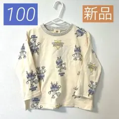 【新品】ダダンダン★長袖Tシャツ★ロンT★男の子★総柄★おしゃれ★かっこいい★