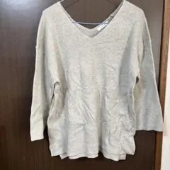 再値下げ‼️JEANASIS Vネック7分袖 新品未使用