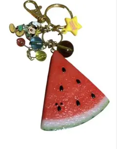 【レア】ディズニーシー サマーフェスティバル ミッキー スイカ キーチェーンのサムネイル