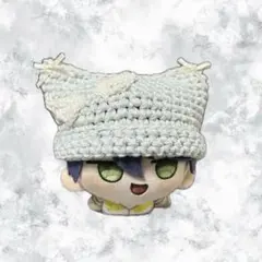 にじまるっと 猫耳ニット帽 ぬい服 ぬいぐるみ服 天使の羽つきニット