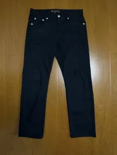 CREAM SODA クリームソーダ イナズマステッチ ブラックデニムパンツ