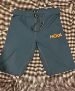 HOKA rabbit ランニングハーフタイツ　SM サイズ　希少品！のサムネイル