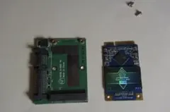 Msata SSD 240GB KINGSHARK APROシリーズ+変換基板