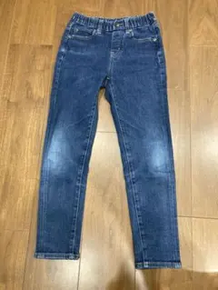 UNIQLO 130cm ウルトラストレッチデニムスリムフィットパンツ