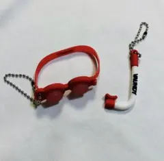 vaundy バウンディ　カプセルトイ　ゴーグル　ラバーキーホルダー