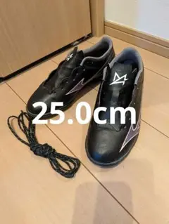 サッカー　トレーニングシューズ　ミズノ　アルファ　25.0