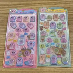 正規品 おぱんちゅうさぎ うるちゅるポップシール 新作　2枚セット