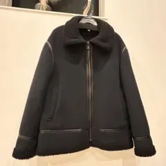 UNIQLO ユニクロ JWアンダーソン ボアフリースブルゾン ブラック