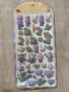 正規品　コットンパフィ　ズートピア　ボンボンドロップ　シール　ディズニー