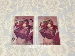 ReGLOSS 2周年記念　非売品　一条莉々華　クリアカード(購入特典) 2枚
