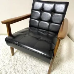 ✨美品✨カリモク60 Kチェア 1シーター スタンダードブラックのサムネイル