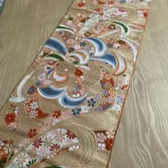 帯リメイク　テーブル用品　テーブルランナー 壁掛け　お土産