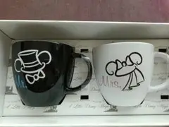 Mr. & Mrs. マグカップセット東京ディズニーリゾート