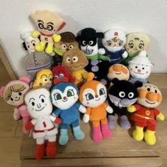 プリちぃビーンズ ぬいぐるみセット　18体セット アンパンマン