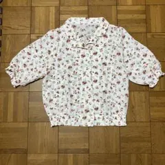 COLZAコルザ　花柄シャツブラウス半袖　Lサイズ