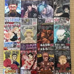 【中古コミック】呪術廻戦 12巻セット 19〜30巻