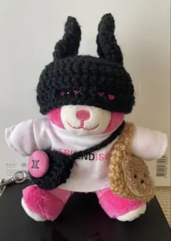 ぬいぐるみ用帽子　バットマンニット帽　BTS テヒョン　テテ　V ぬい服