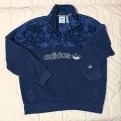 adidas‼️ ハーフジップ フリース スウェット