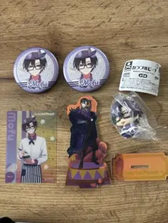 カラフルピーチ　もふ　セット　缶バッジ　アクリルスタンド