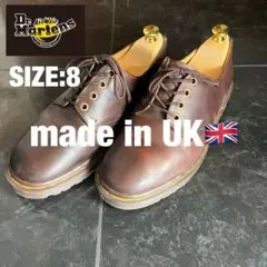 dr.martens ドクターマーチン ブーツ 革靴 1461 美品 茶 UK6 - メルカリ