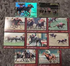 競馬 トレーディングカード 10枚セット