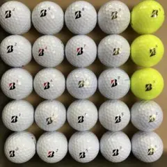 素人が集めたゴルフロストボール 25球セット BS. TOUR B