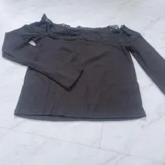 DWID Mサイズ レース付きオフショルダー　H&M