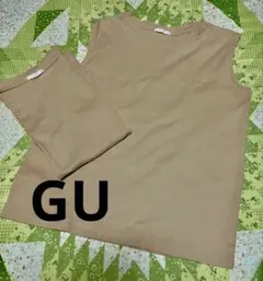 GU タンクトップ　2枚　M S サイズ