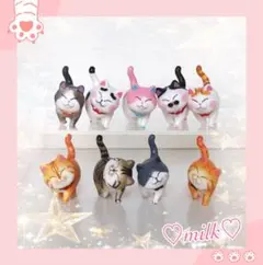 置物 猫 9 セット インテリア ねこ 子猫 プレゼント ギフト 可愛い 猫好き