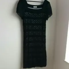 レースワンピース　黒