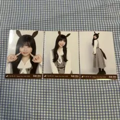 乃木坂46 長嶋凛桜 生写真 干支 2026 午 3種 コンプ