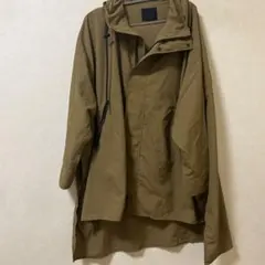 KBF マウンテンパーカ風BIGコート カーキ
