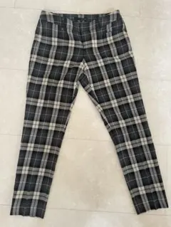22OCTOBRE チェック柄パンツ　サイズ40