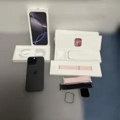 AppleiPhone16pro max＆AppleWatch series9