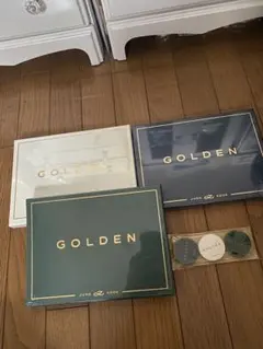 新品 未開封 BTS JUNGKOOK GOLDEN ジョングク　アルバム　3枚
