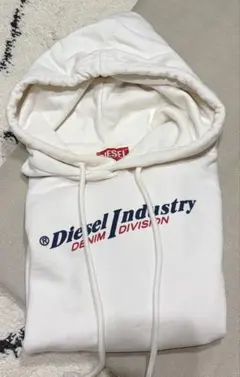 DIESEL パーカー ホワイトxxs