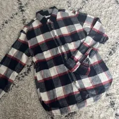 チャオパニック　レディース　トップス　長袖　シャツ　ネルシャツ　チェック柄