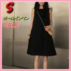 SALE 水陸2way 楽ちん 可愛い お洒落 旅行 海 オールインワン 黒 S