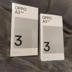 [新品未開封] OPPO A3 5G 　　 2台セット