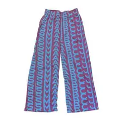 美品✨ ヴェルサーチ パンツ 派手柄 総柄 メデューサ ロゴボタン
