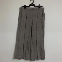 パンツ ボトムス レディース 秋冬 ガウチョパンツ