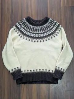 70s USA Vintage SEARS ノルディック ニットのサムネイル