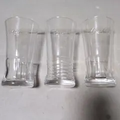 コカ・コーラ ガラス製グラス 3点セット