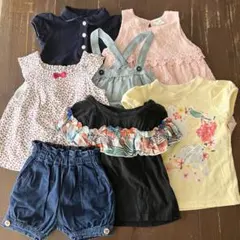 女の子♡夏服　まとめ売り7着③　80〜90
