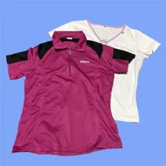 テニス　レディースゲームシャツ　２枚セット