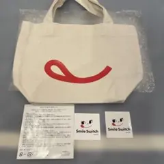不二家　Smile Switch キャンバストートバッグのサムネイル