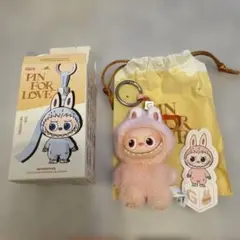 正規品ラブブ イニシャルぬいぐるみキーホルダーG