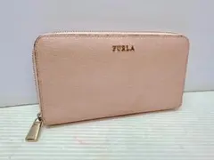 ★バーゲン/人気【FURLA　フルラ　レディース　長財布】（ピンク）美品★