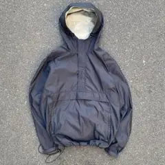 90s OLD UNIQLO アノラック ジャケット パーカー ブラック L